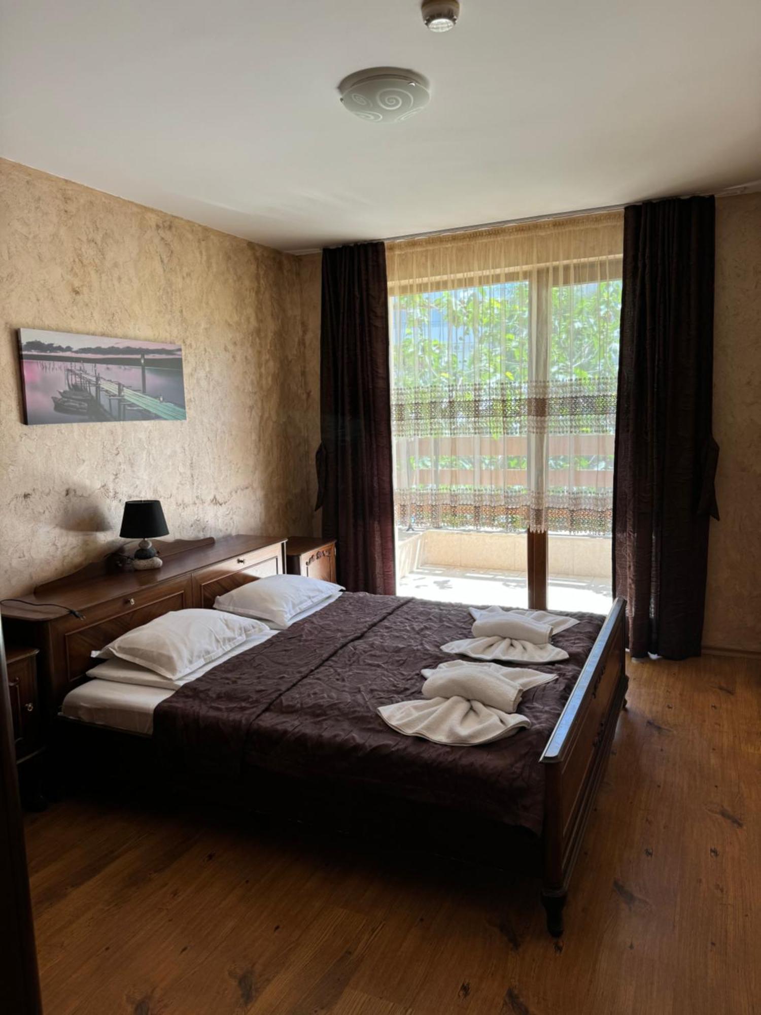 Apartment Robinson Beach Elenite First Line Sveti Vlas Exterior foto